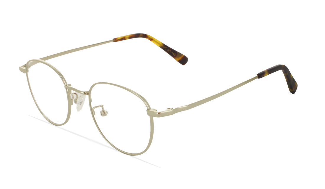 Lunettes de vue greyhounders oliver silver plateado round unisex taille 46mm - Vue principale