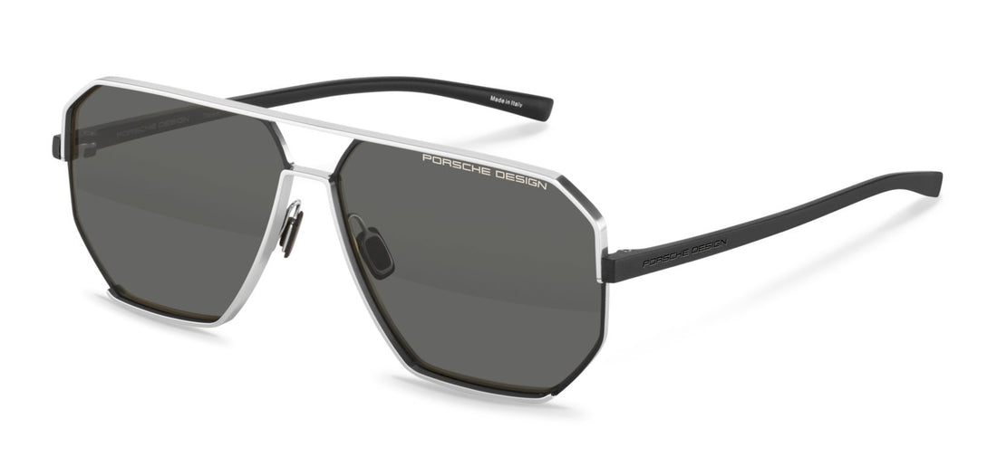 Sonnenbrillen porsche design p8995 c418 plateado navigator masculino größe 63mm - Hauptansicht