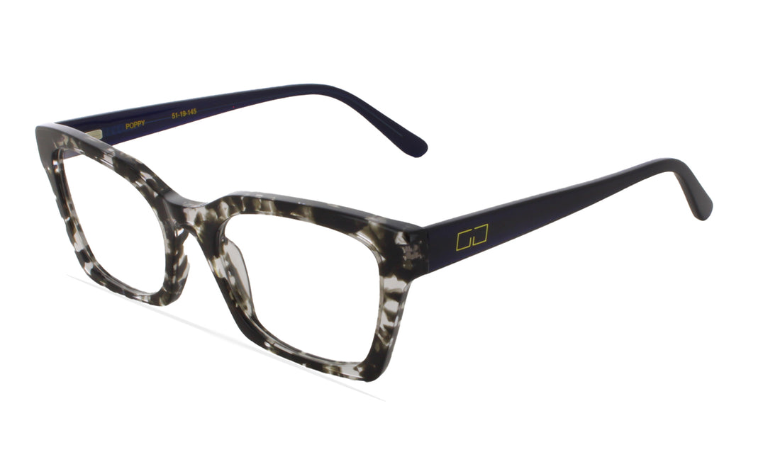 Lunettes de vue greyhounders poppy black negro square femenino taille 51mm - Vue principale