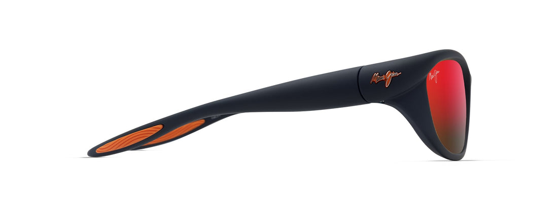 Óculos de sol maui jim mj0343sa haulani af 002 azul unisex tamanho 59mm - Vista de detalhe