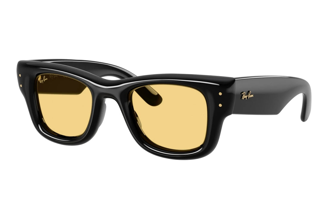 Occhiali da sole ray-ban rb4940 wayfarer puffer 601/85 negro square unisex taglia 47mm - Vista principale