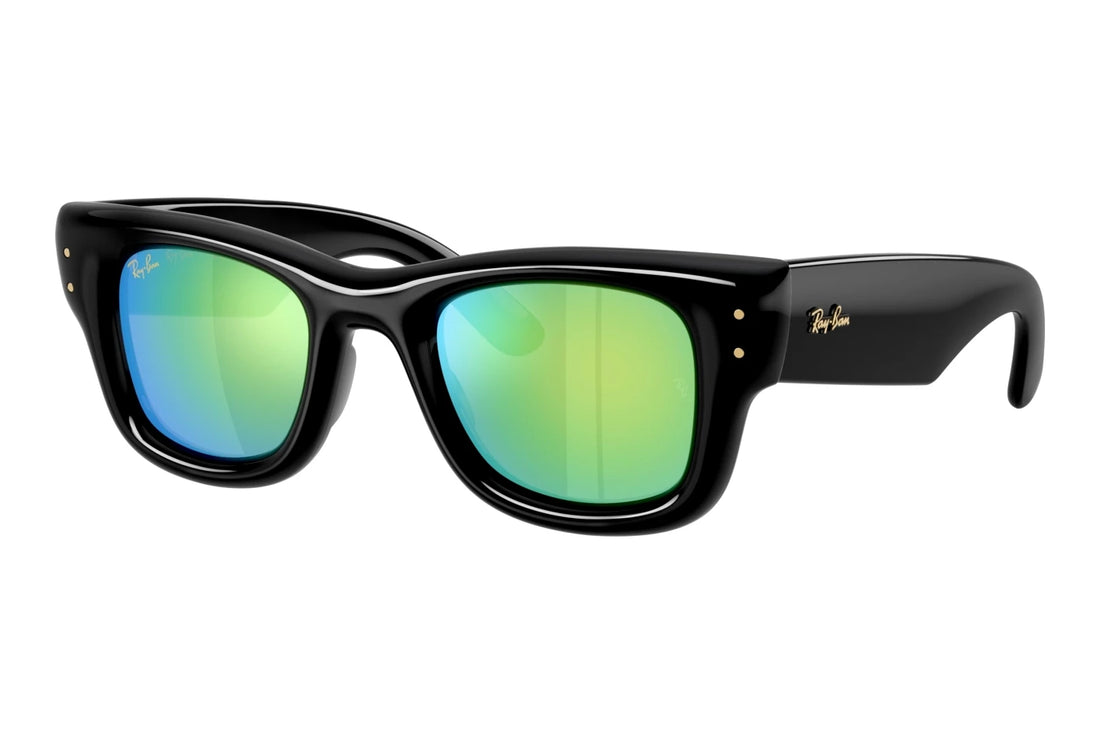 Gafas de sol ray-ban rb4940 wayfarer puffer 601/8n negro square unisex talla 47mm - Vista principal