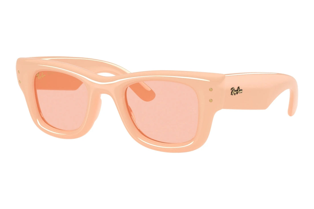 Gafas de sol ray-ban rb4940 wayfarer puffer 687584 beige square unisex talla 47mm - Vista principal