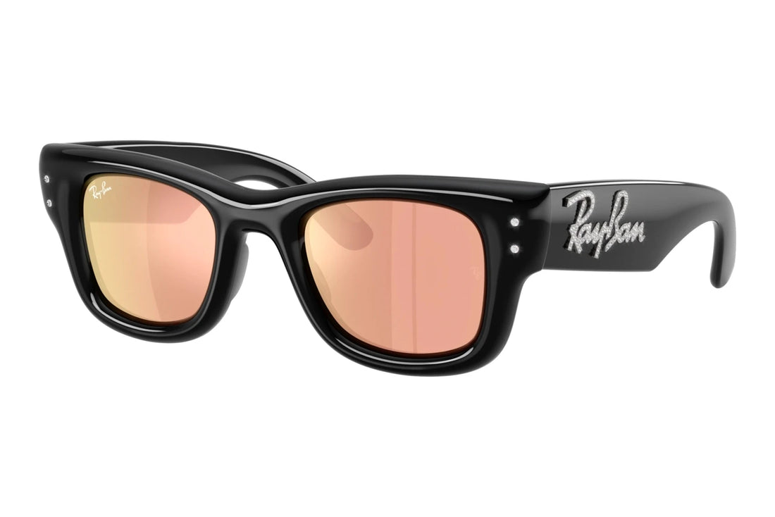 Gafas de sol ray-ban rb4940b wayfarer puffer 68647j negro square unisex talla 47mm - Vista principal