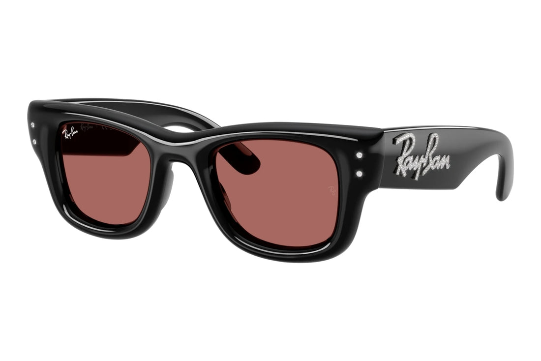 Gafas de sol ray-ban rb4940b wayfarer puffer 686485 negro square unisex talla 47mm - Vista principal
