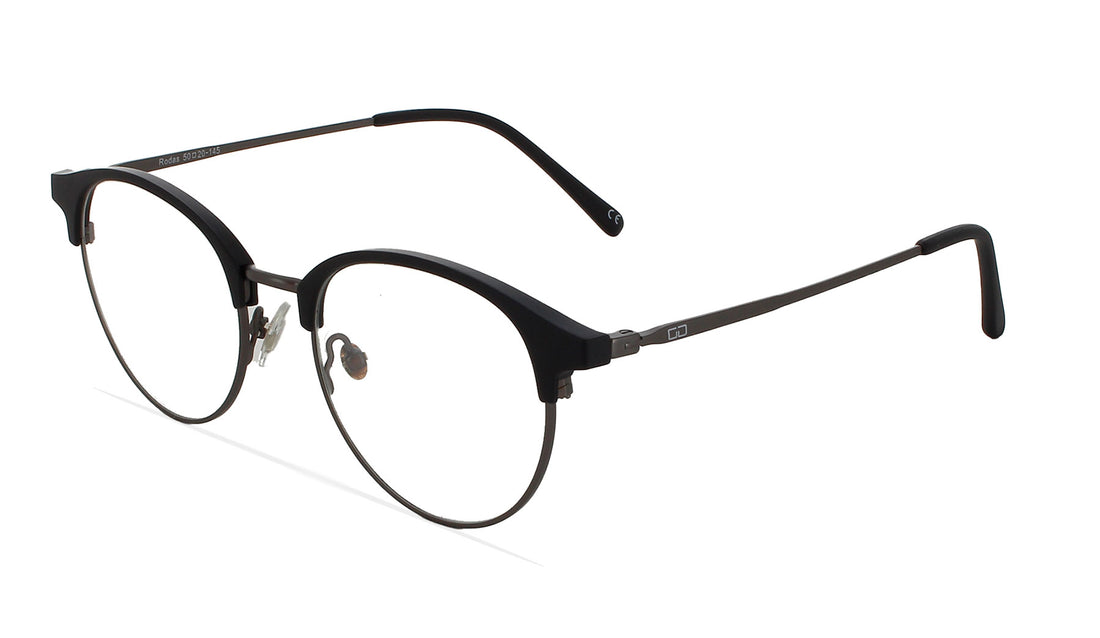 Lunettes de vue greyhounders rodas + clip-on black negro unisex taille 50mm - Vue détaillée