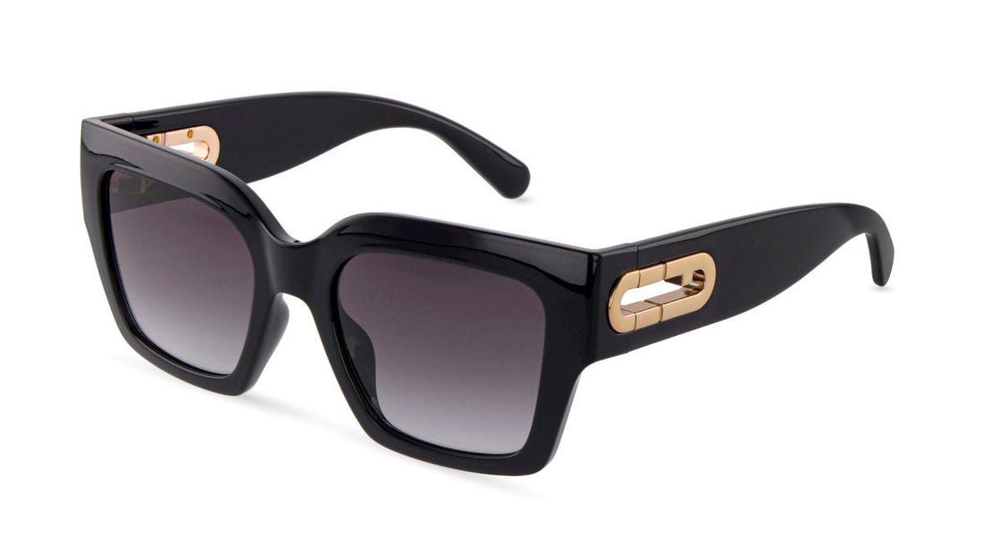 Lunettes de soleil furla sfub08 0z42 negro geometric femenino taille 53mm - Vue principale