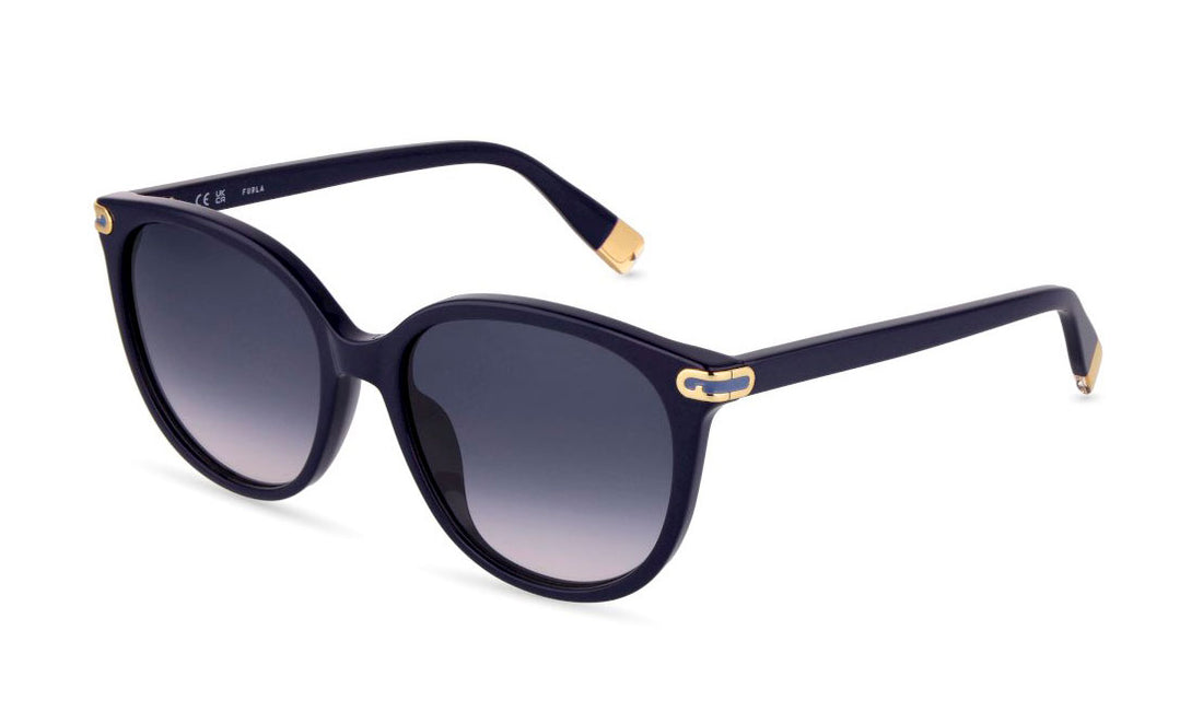 Lunettes de soleil furla sfub12 0w74 azul pantos femenino taille 55mm - Vue principale