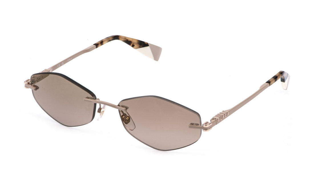 Lunettes de soleil furla sfub28 8f9g beige geometric femenino taille 58mm - Vue principale