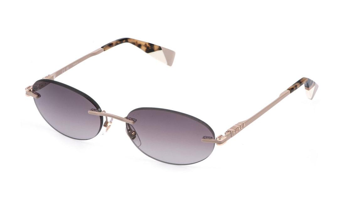 Lunettes de soleil furla sfub29 08f9 beige oval femenino taille 58mm - Vue principale