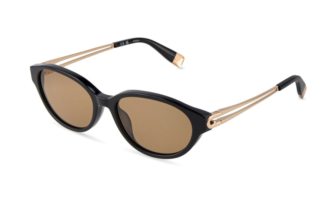 Lunettes de soleil furla sfub31 700y negro oval femenino taille 55mm - Vue principale