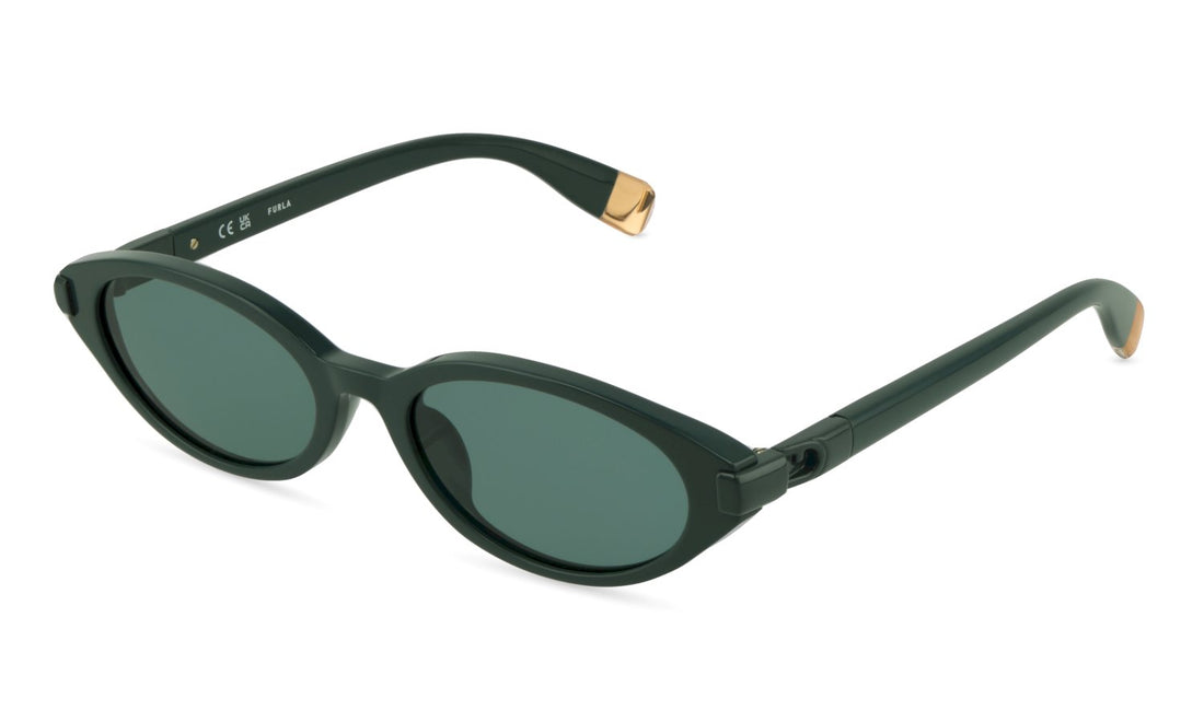 Sonnenbrillen furla sfub49 0859 verde oval femenino größe 54mm - Hauptansicht