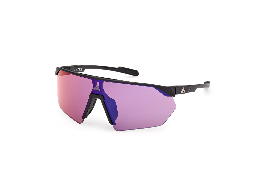 Gafas de sol adidas sport sp0076 02z negro shield femenino talla 0mm - Vista principal