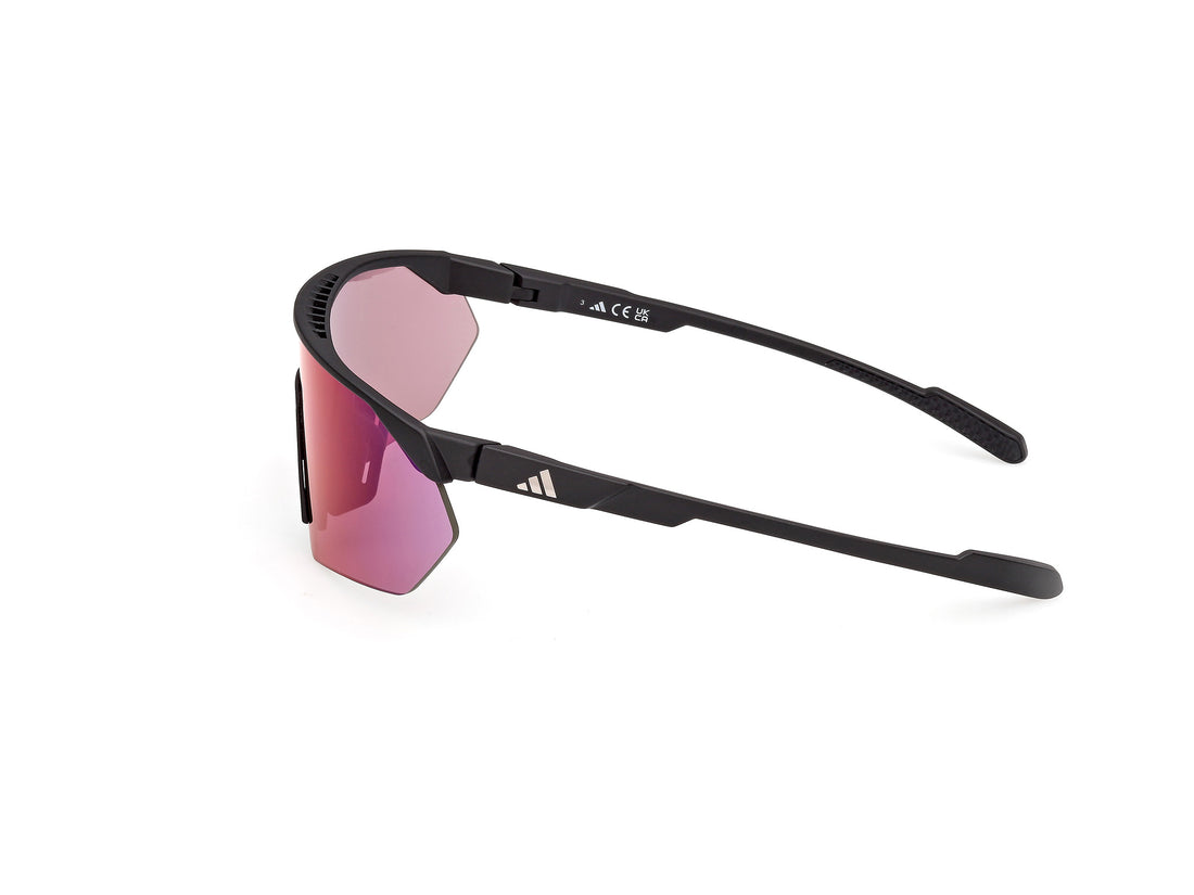 Gafas de sol adidas sport sp0076 02z negro shield femenino talla 0mm - Vista de detalle