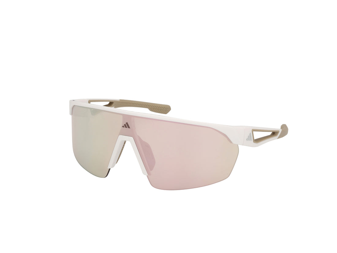 Lunettes de soleil adidas sport sp0103 adidas anemos 021 blanco shield unisex taille 0mm - Vue principale