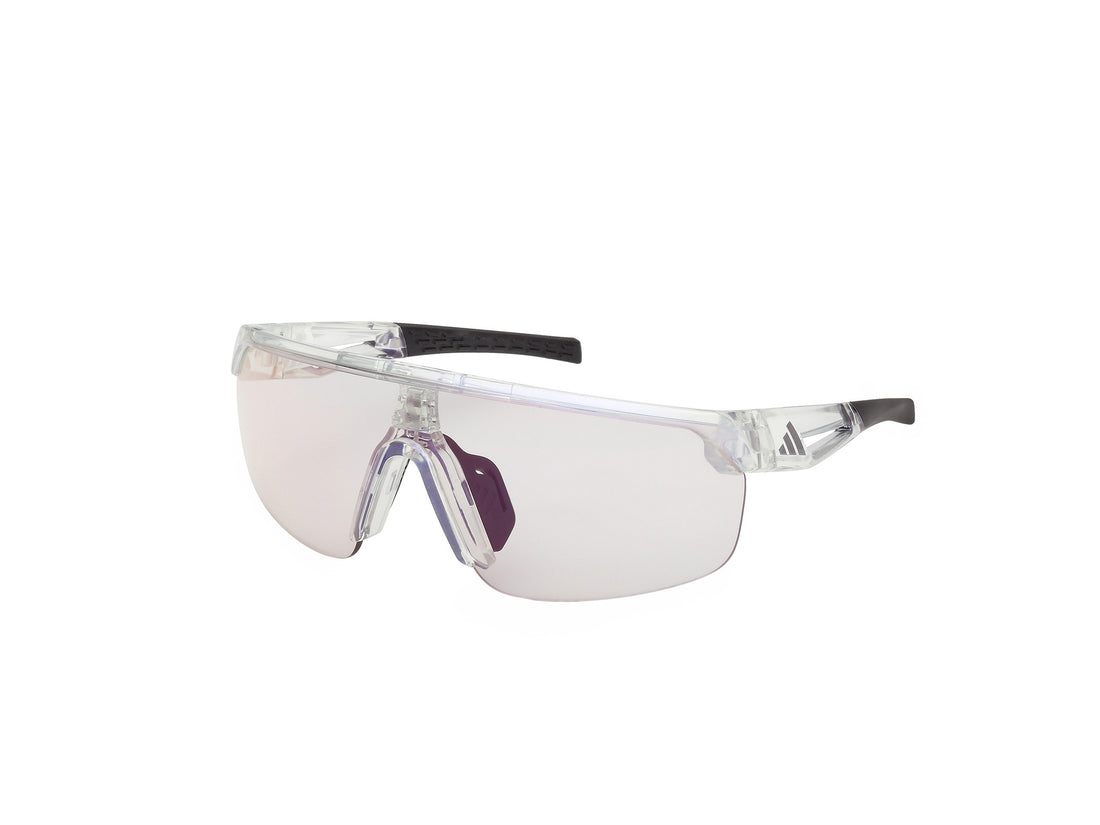 Occhiali da sole adidas sport sp0109 26l transparente shield femenino taglia 0mm - Vista principale