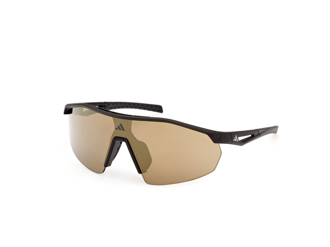 Lunettes de soleil adidas sport sp0116 anemos light s 02g negro shield unisex taille 0mm - Vue principale