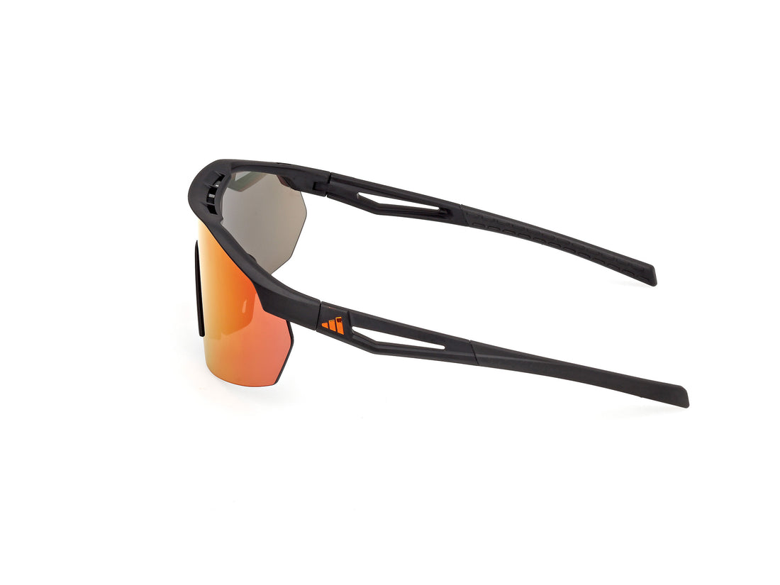 Occhiali da sole adidas sport sp0116 02l negro shield unisex taglia 0mm - Vista dettagliata
