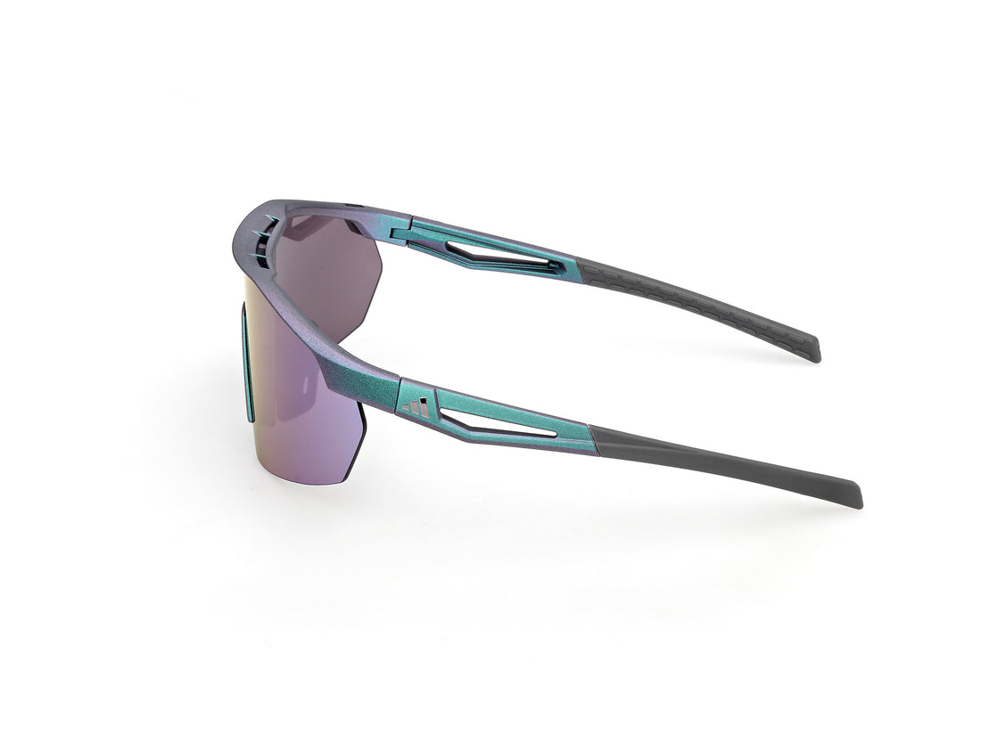 Occhiali da sole adidas sport sp0116 97z verde shield unisex taglia 0mm - Vista dettagliata