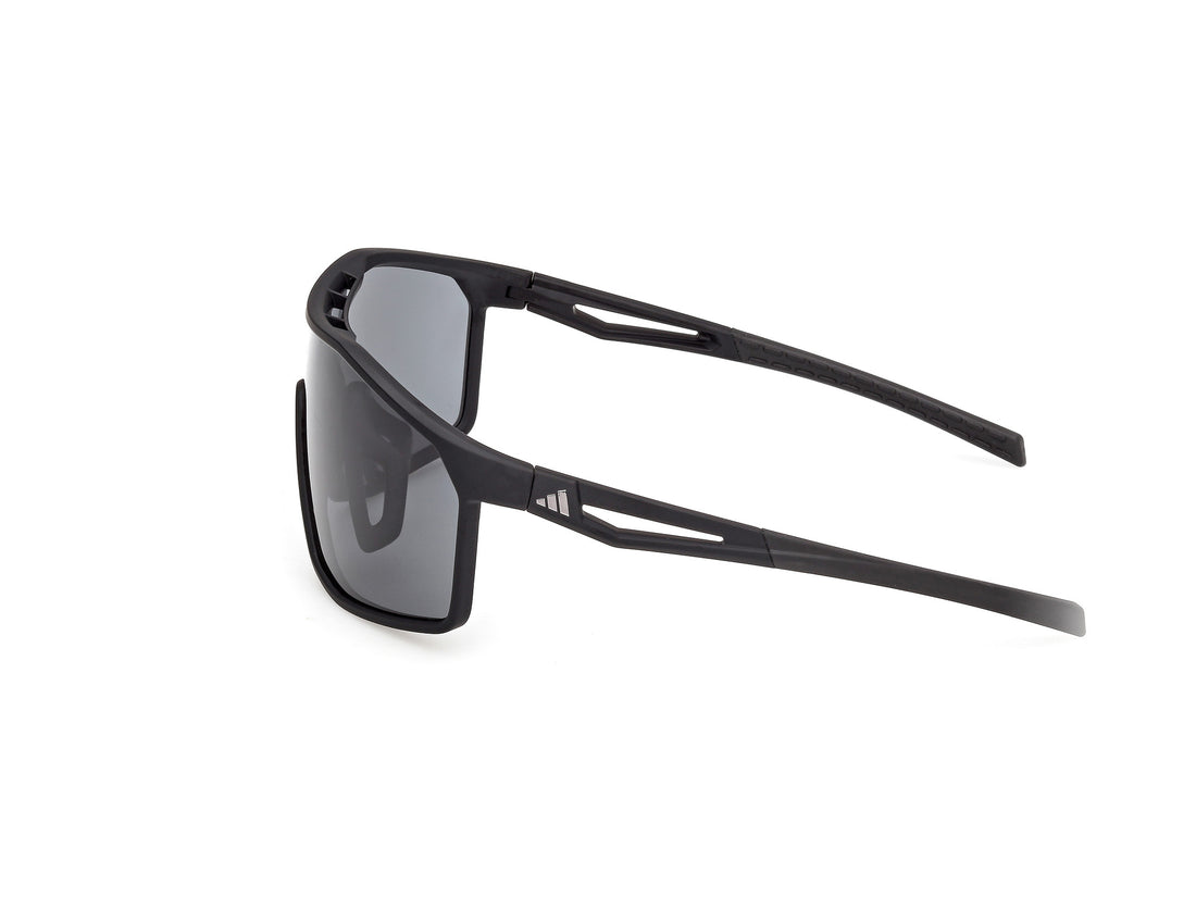 Occhiali da sole adidas sport sp0117 02a negro shield masculino taglia 0mm - Vista dettagliata