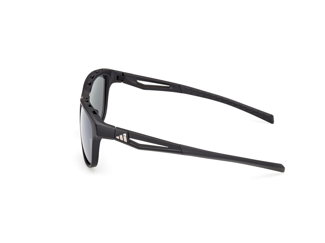Occhiali da sole adidas sport sp0118 02d negro rectangular masculino taglia 59mm - Vista dettagliata