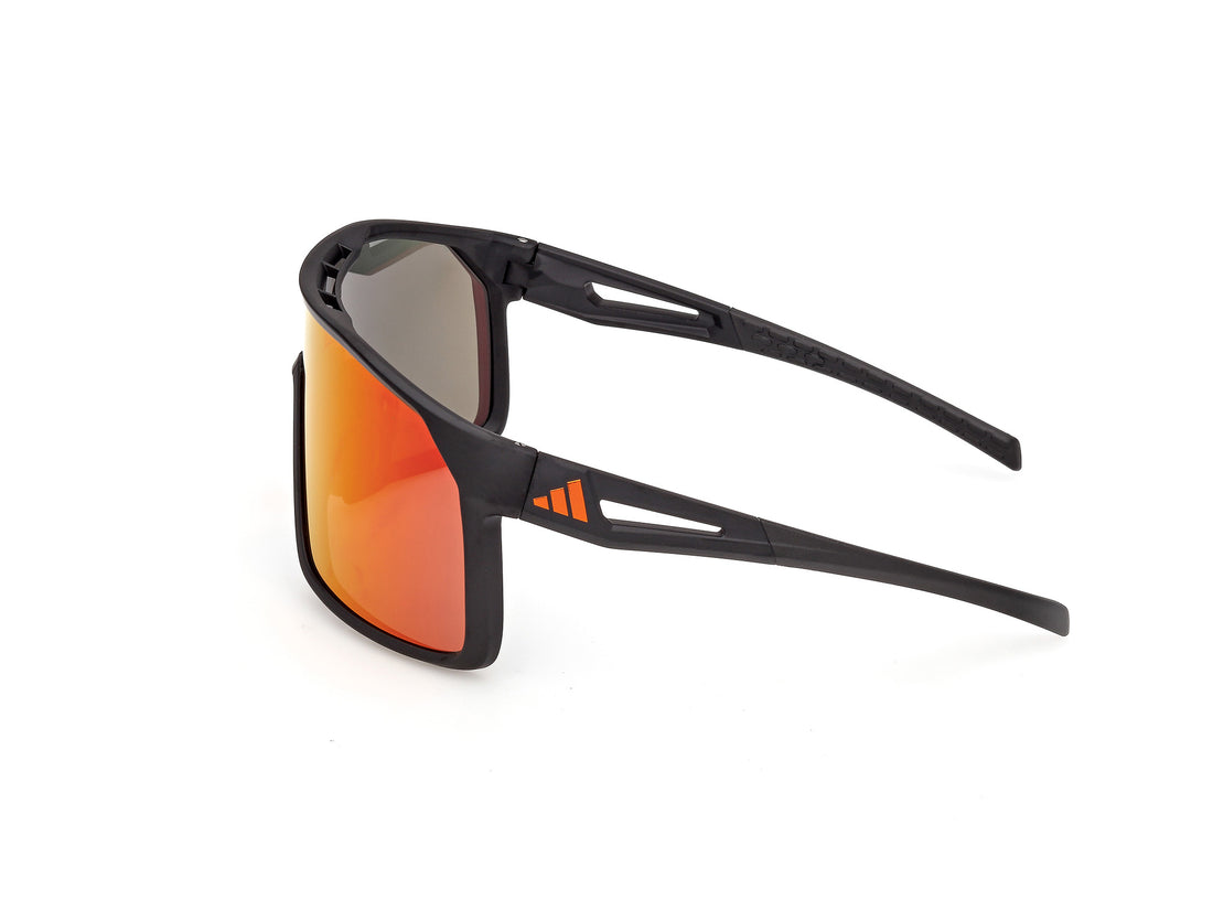 Gafas de sol adidas sport sp0124 alkator 02l negro shield masculino talla 0mm - Vista de detalle
