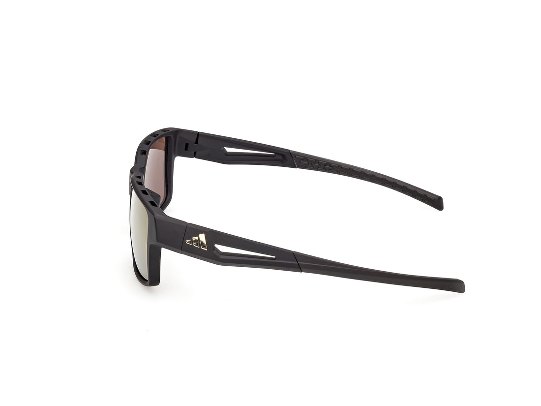 Gafas de sol adidas sport sp0125 kleon 02g negro rectangular masculino talla 55mm - Vista de detalle