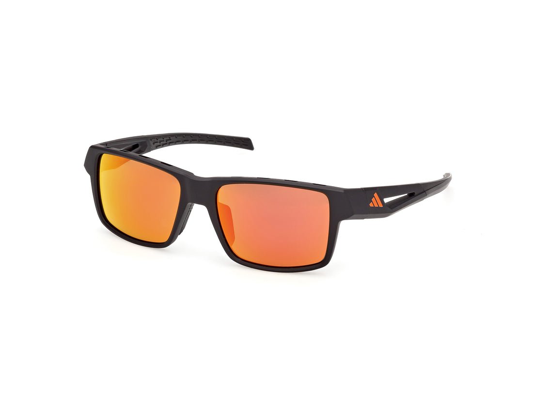 Gafas de sol adidas sport sp0125 kleon 02l negro rectangular masculino talla 55mm - Vista principal