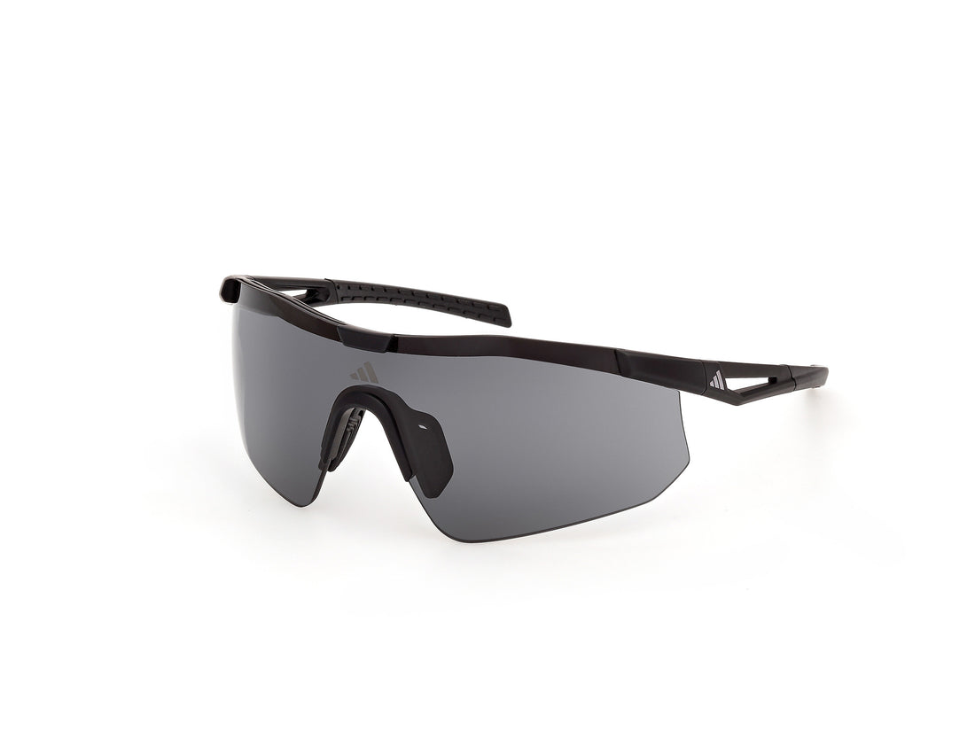 Sunglasses adidas sport sp0128 kaphiros evo 02a negro shield masculino size 0mm - Main view