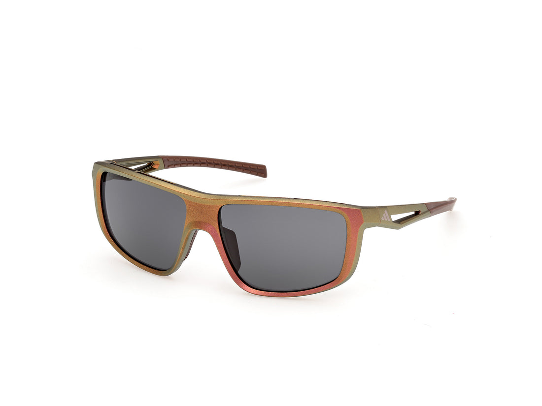 Lunettes de soleil adidas sport sp0130 46a marron rectangular masculino taille 60mm - Vue détaillée
