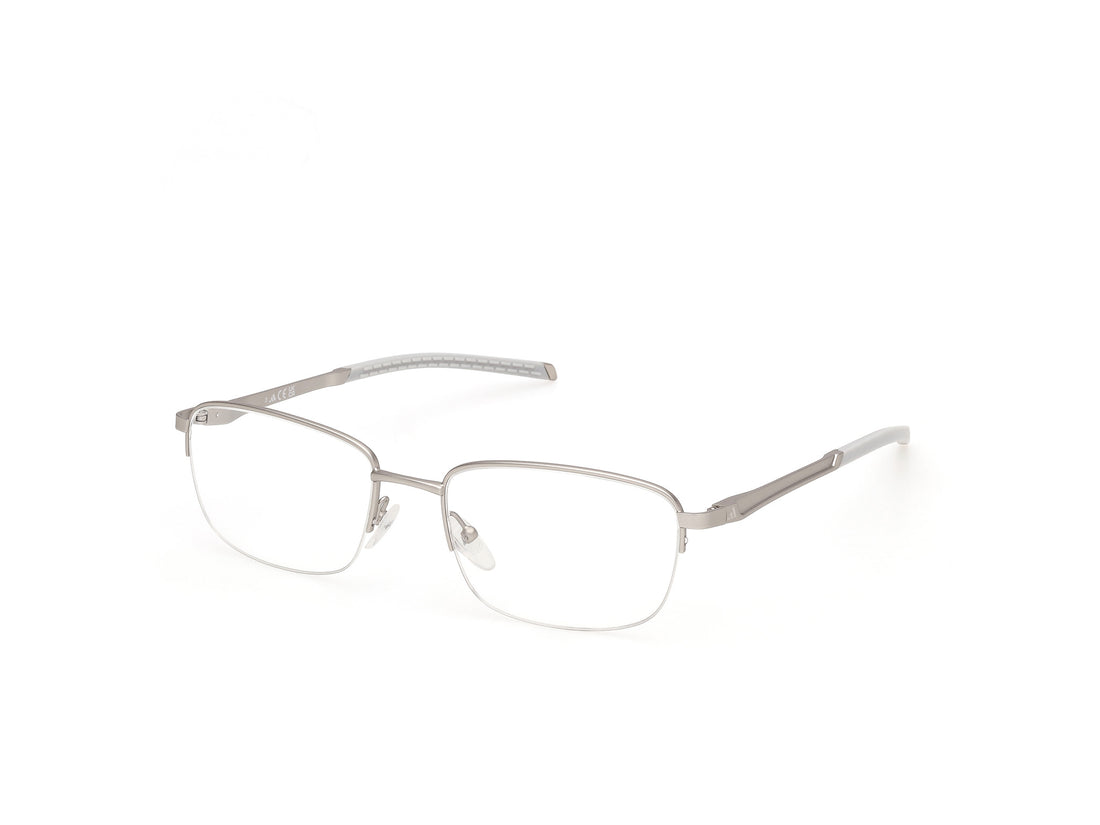 Prescription glasses adidas sport sp5135 017 plateado rectangular masculino size 55mm - Main view