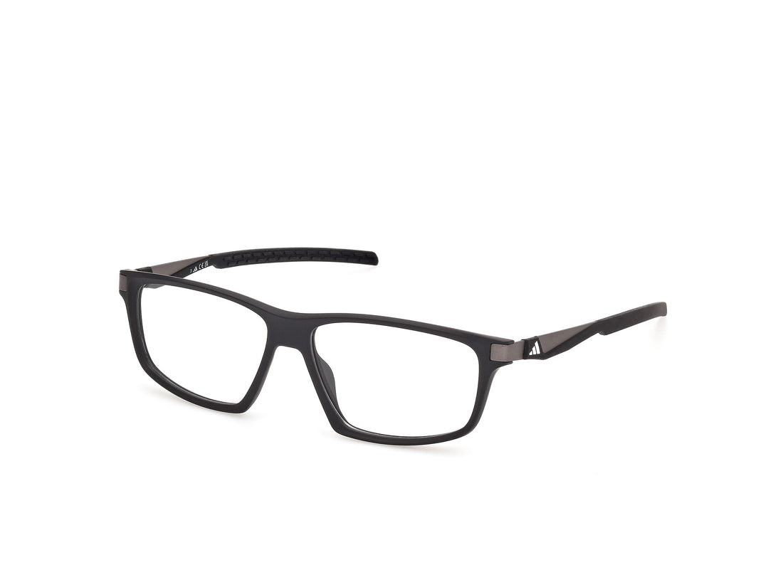 Prescription glasses adidas sport sp5137 002 negro rectangular masculino size 57mm - Main view