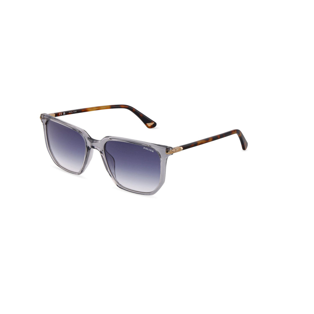 Sunglasses police splu70 04g0 gris geometric masculino size 55mm - Main view