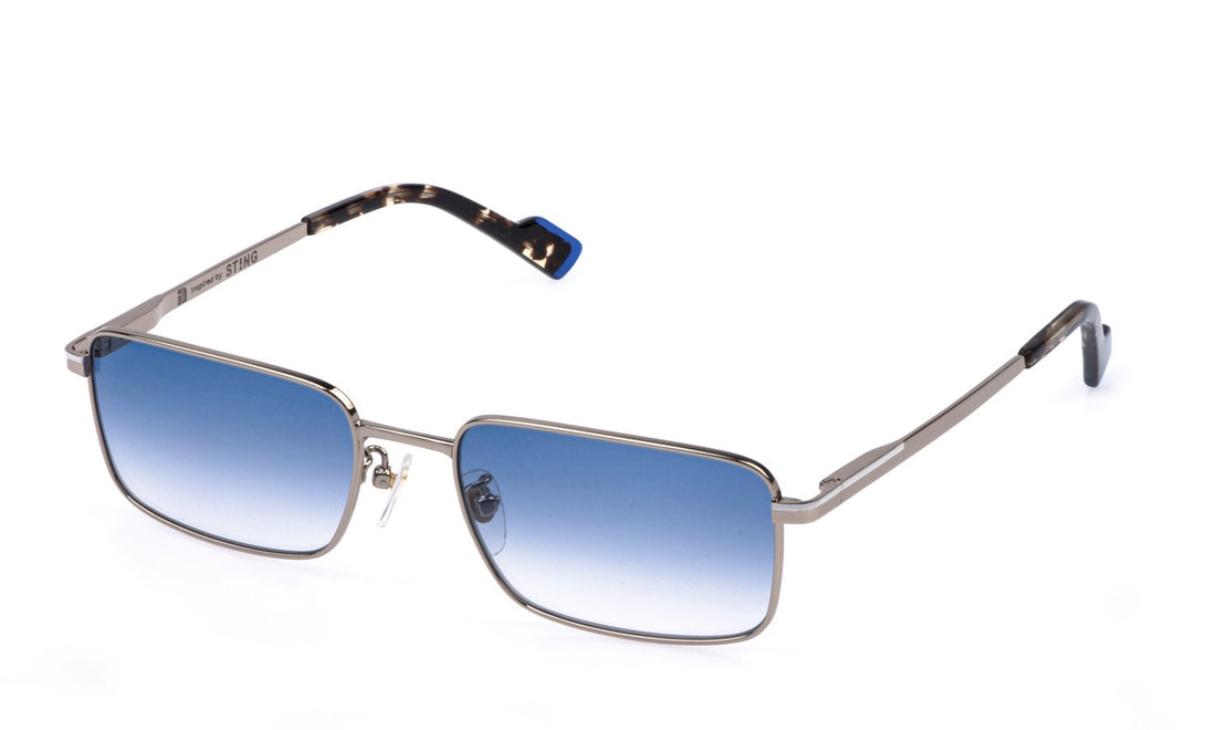 Gafas de sol sting sst580 02a8 gris square masculino talla 57mm - Vista principal