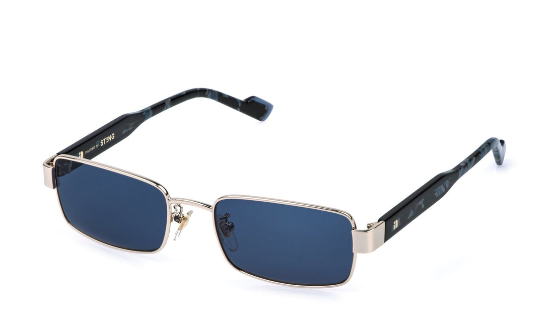 Óculos de sol sting sst600 300y dorado square unisex tamanho 54mm - Vista principal