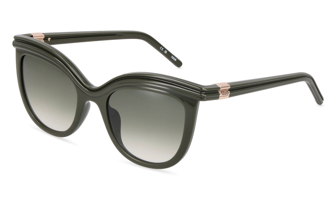 Sonnenbrillen tous stod57 0c36 verde butterfly femenino größe 52mm - Hauptansicht