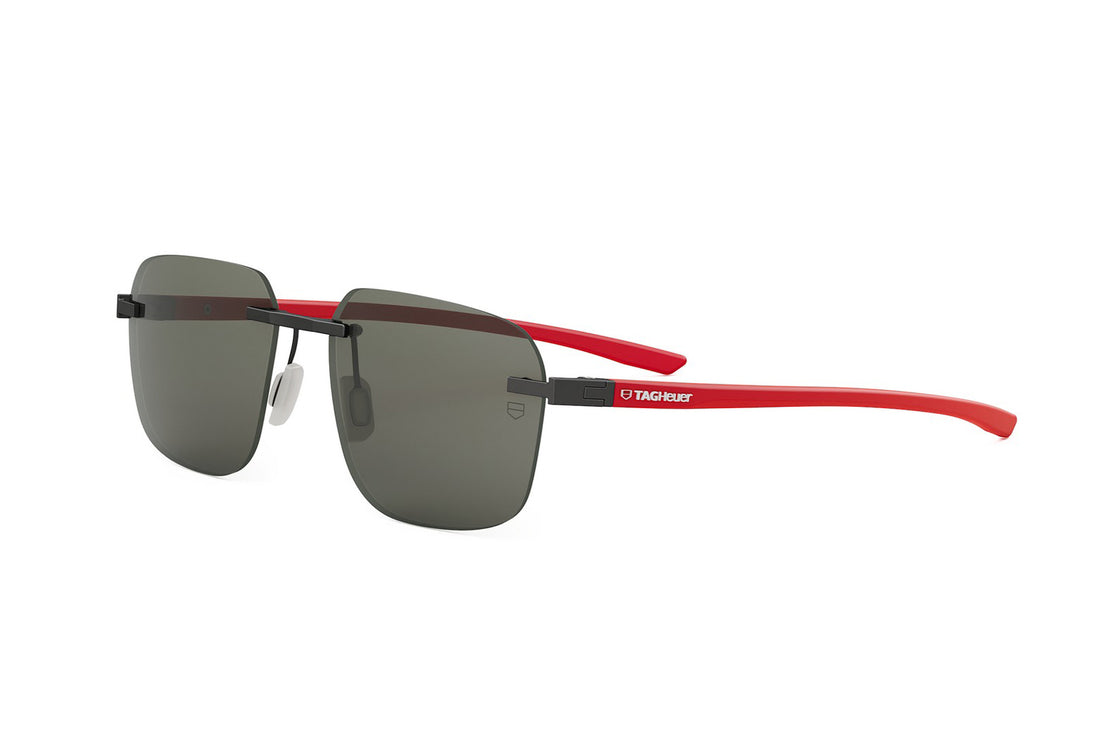 Sonnenbrillen tag heuer essential rimless th40038u 02a black pilot masculino größe 56mm - Hauptansicht