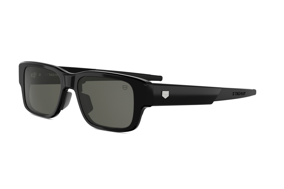 Sonnenbrillen tag heuer golden age bold th40061i 01a black rectangular masculino größe 54mm - Hauptansicht