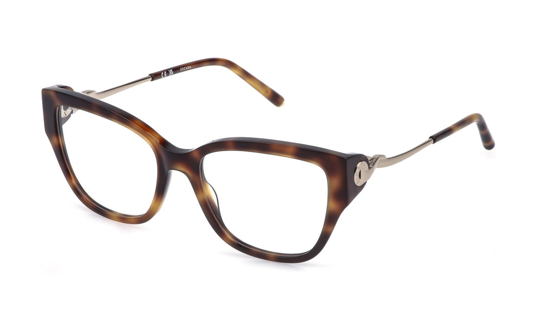 Brillen escada vesg24 0752 havana square femenino größe 54mm - Hauptansicht
