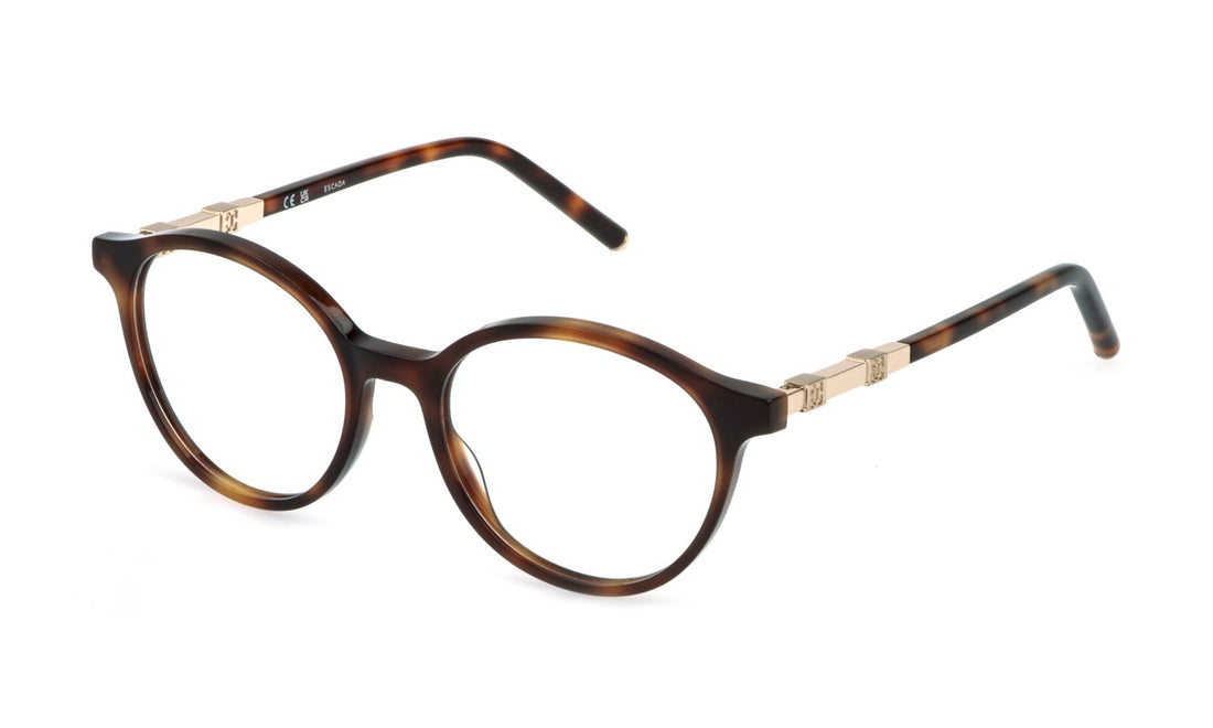 Brillen escada vesg27 0752 havana pantos femenino größe 52mm - Hauptansicht