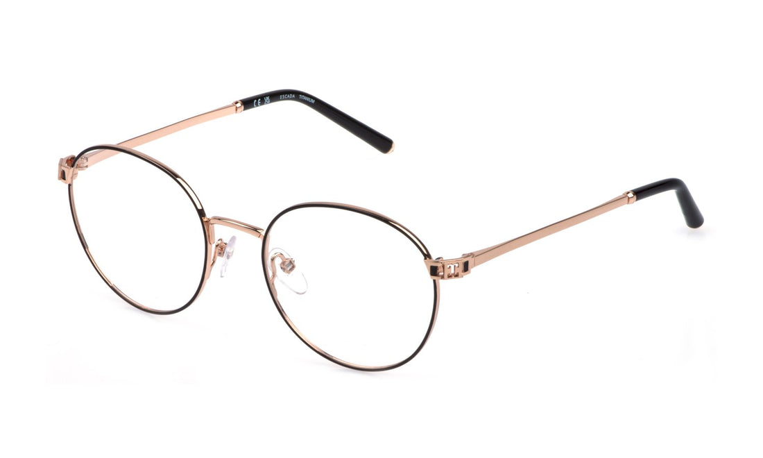 Brillen escada vesg33 02am dorado pantos femenino größe 51mm - Hauptansicht