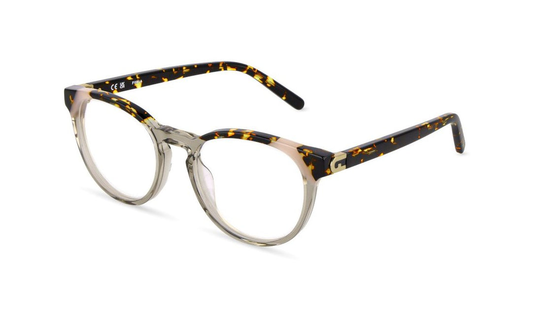 Occhiali da vista furla vfu993v 0aht gris pantos femenino taglia 50mm - Vista principale