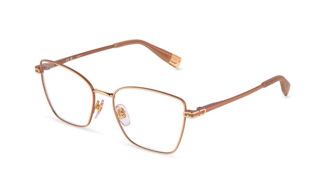 Occhiali da vista furla vfub01 0367 dorado square femenino taglia 54mm - Vista principale