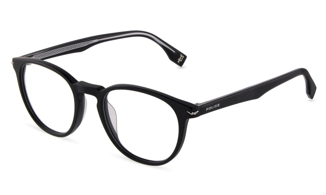 Óculos graduados police vplg72e 0703 negro pantos masculino tamanho 50mm - Vista principal