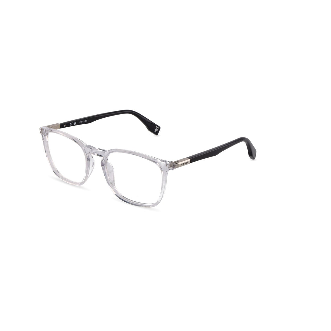 Brillen police vplr59 0880 transparente square masculino größe 53mm - Hauptansicht