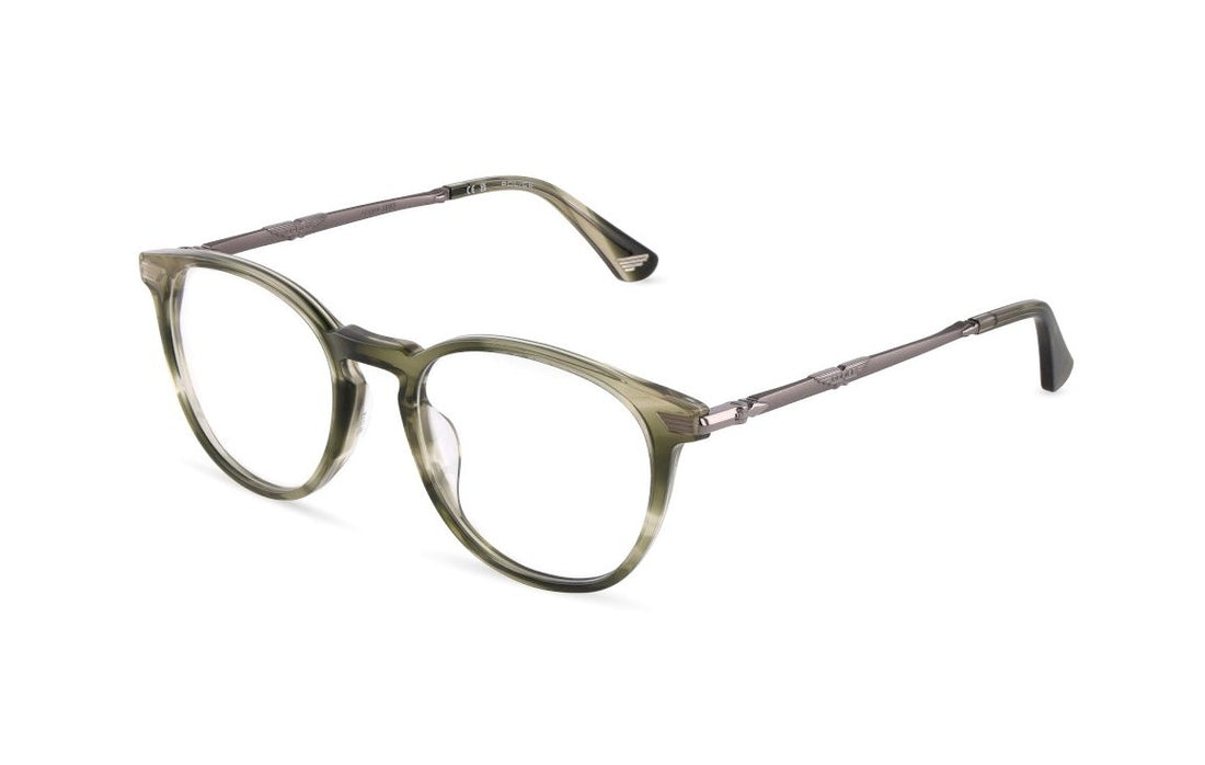 Óculos graduados police vplu63 01fj verde pantos masculino tamanho 51mm - Vista principal
