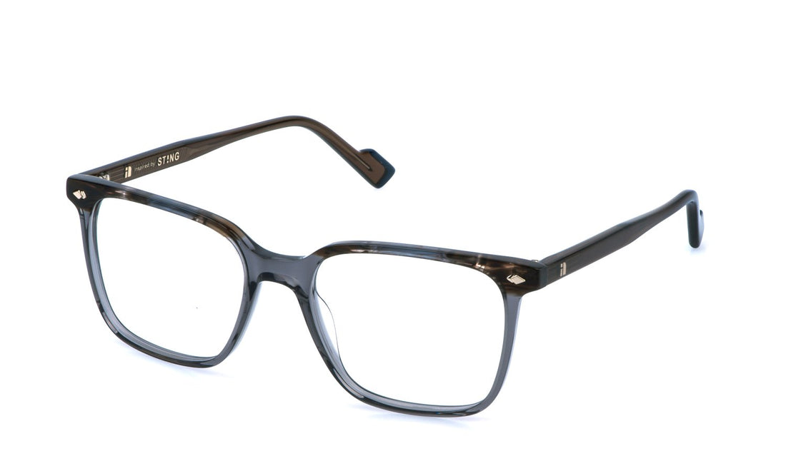 Lunettes de vue sting vst590 0868 gris square masculino taille 53mm - Vue principale