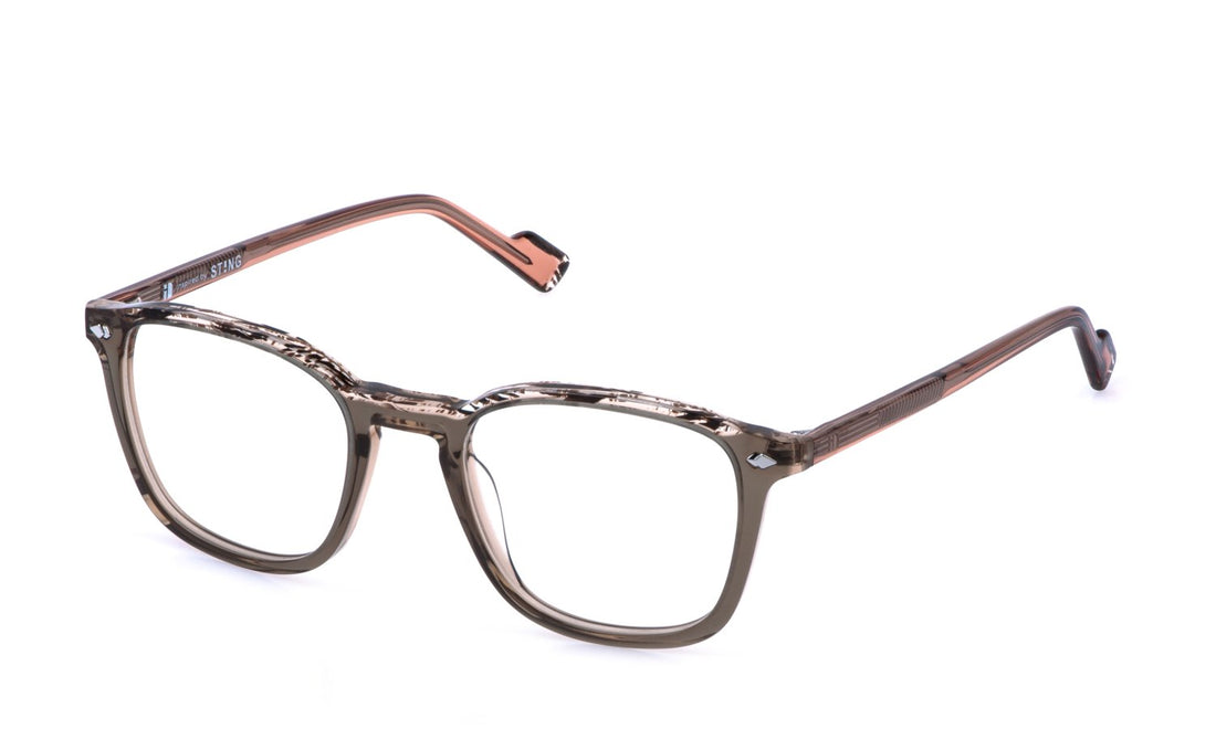 Lunettes de vue sting vst593v 06u2 marron pantos masculino taille 49mm - Vue principale