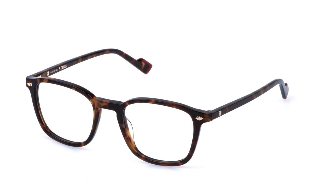 Lunettes de vue sting vst593 04bl havana pantos masculino taille 49mm - Vue principale