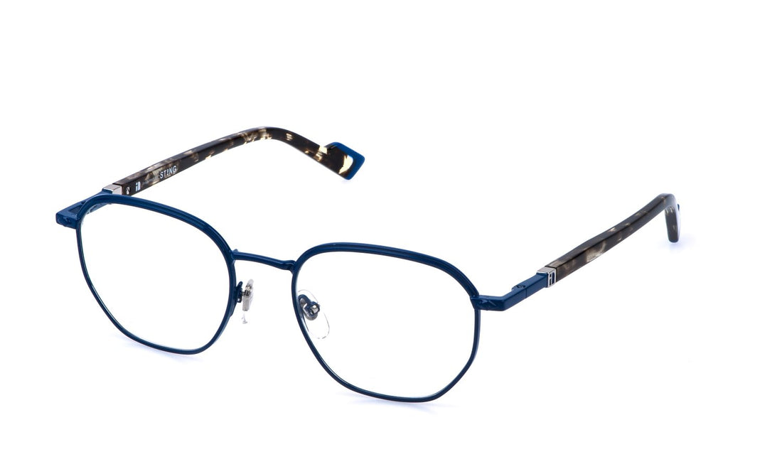 Lunettes de vue sting vst595 0bl6 azul geometric masculino taille 51mm - Vue principale